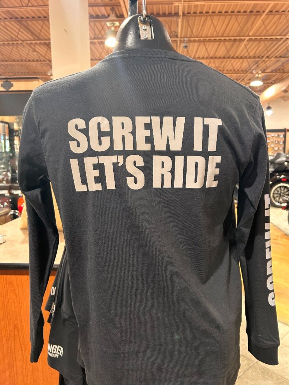 Screw It Lets Ride Derringer Long Sleeve Black